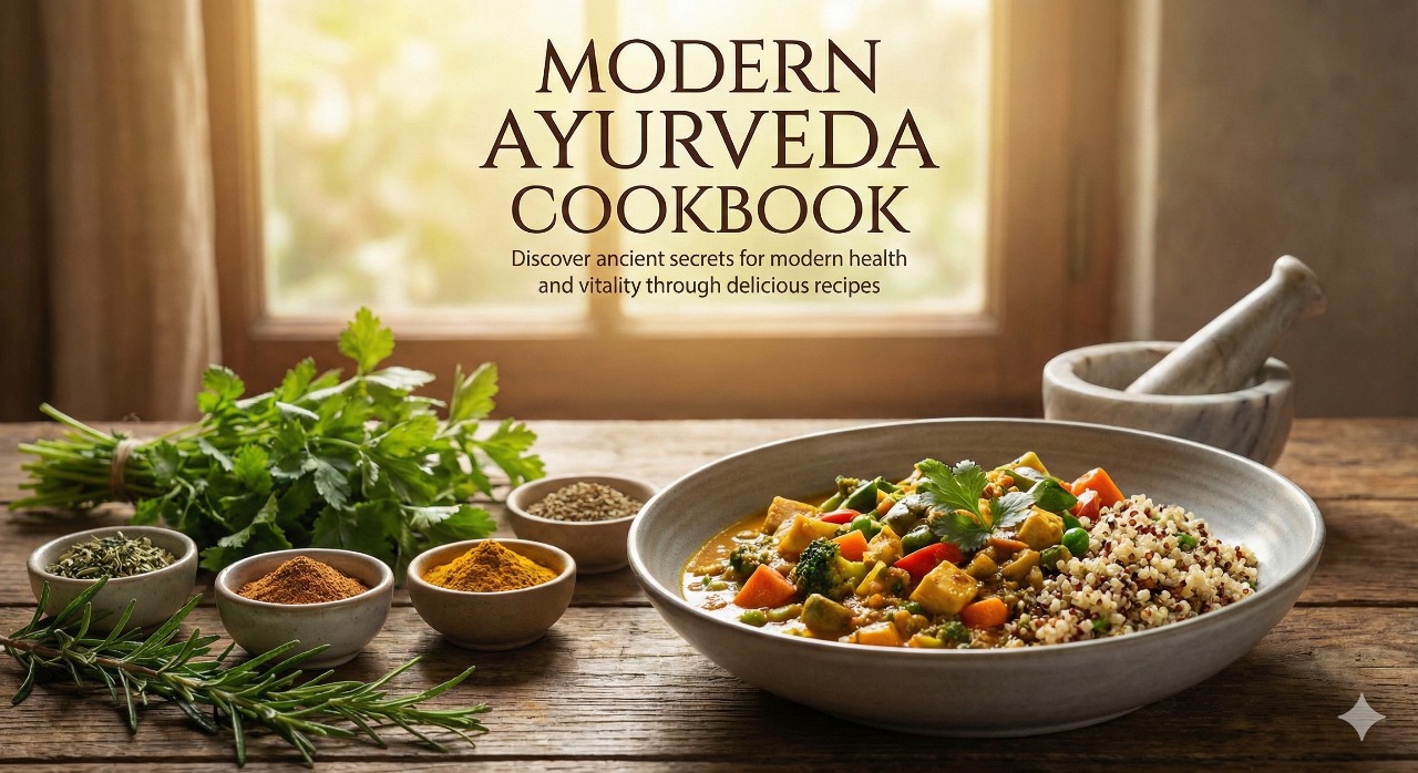 Book Cover: Modern Ayurveda Cookbook